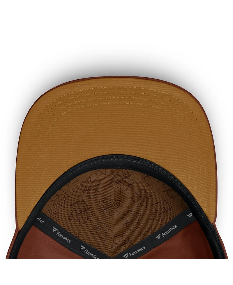 Fanatics Men's Brown Vegas Golden Knights Fall Leaves Timber Adjustable Hat