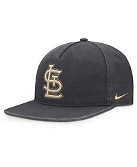 Nike Men's Anthracite St. Louis Cardinals Monotone Pro Adjustable Hat