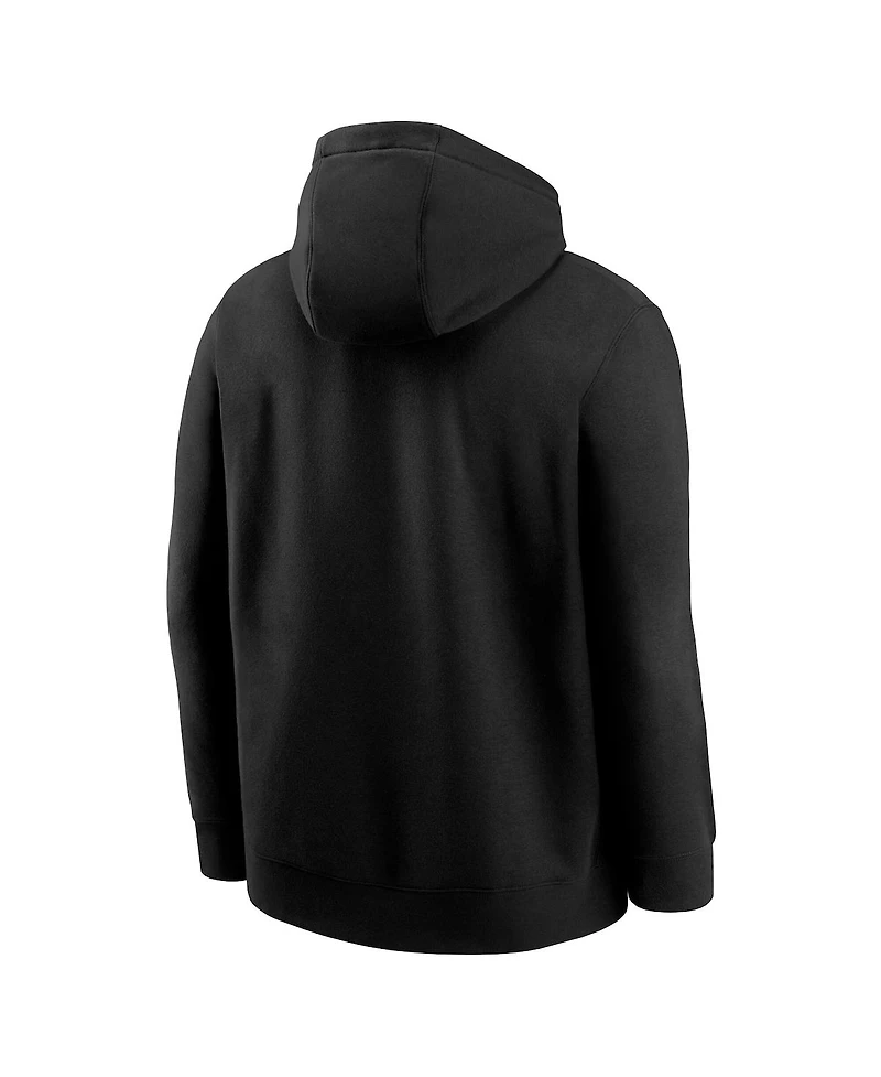 Nike Men's Black Baltimore Orioles Lights Out Club Fleece Pullover Hoodie