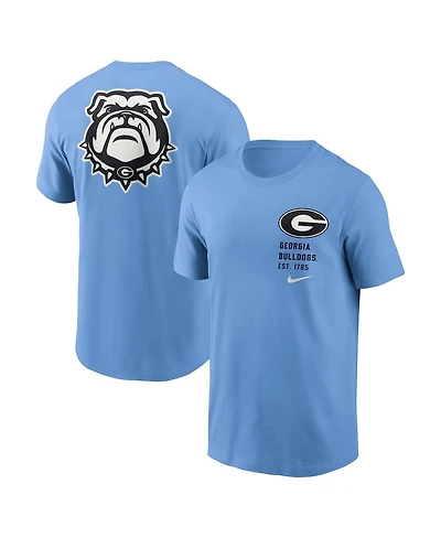 Nike Men's Valor Blue Georgia Bulldogs Record Shattered 2-Hit T-Shirt
