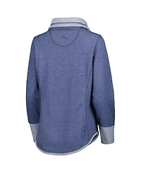 Tommy Bahama Women's Heathered Royal Buffalo Bills Sport Sun Fade Full-Zip Sweatshirt