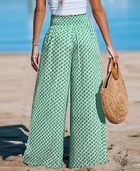 Cupshe Women's Casablanca Flow Ornate Pants
