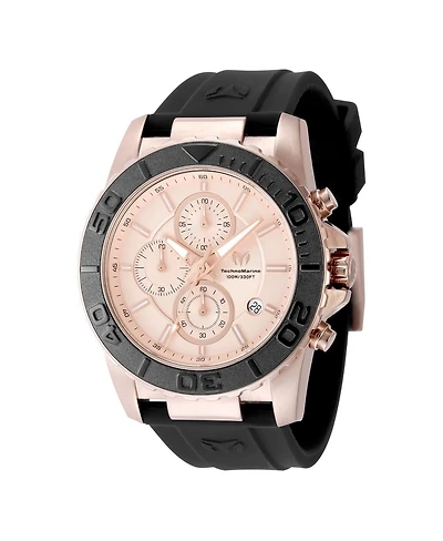 Technomarine Men's Tm-725007 Sea Quartz Rose Gold Dial Watch