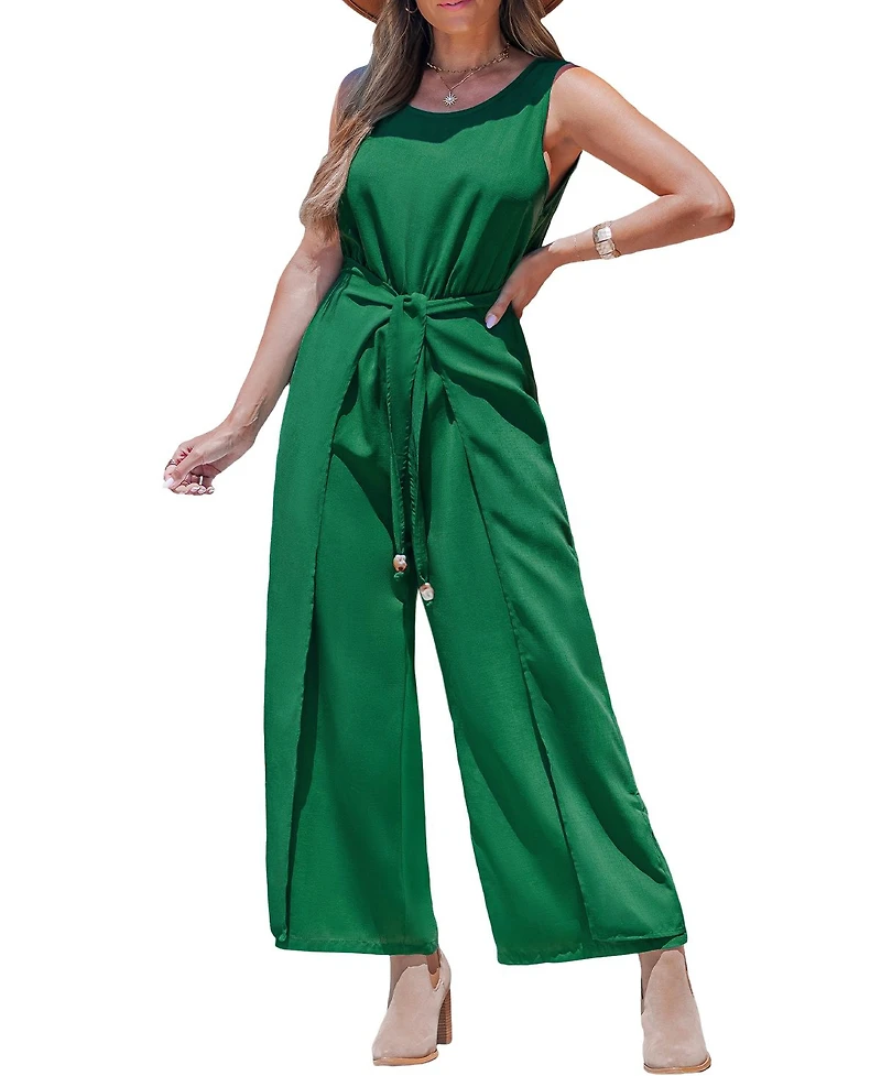 Cupshe Women's Start Somewhere Green Jumpsuit