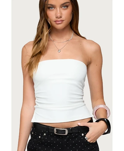 Edikted Women's Karina Side Slit Tube Top