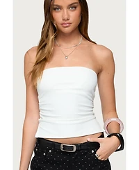 Edikted Women's Karina Side Slit Tube Top
