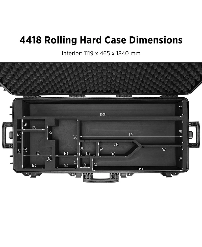 Westcott Rolling Hard Case for FJ400 Strobes