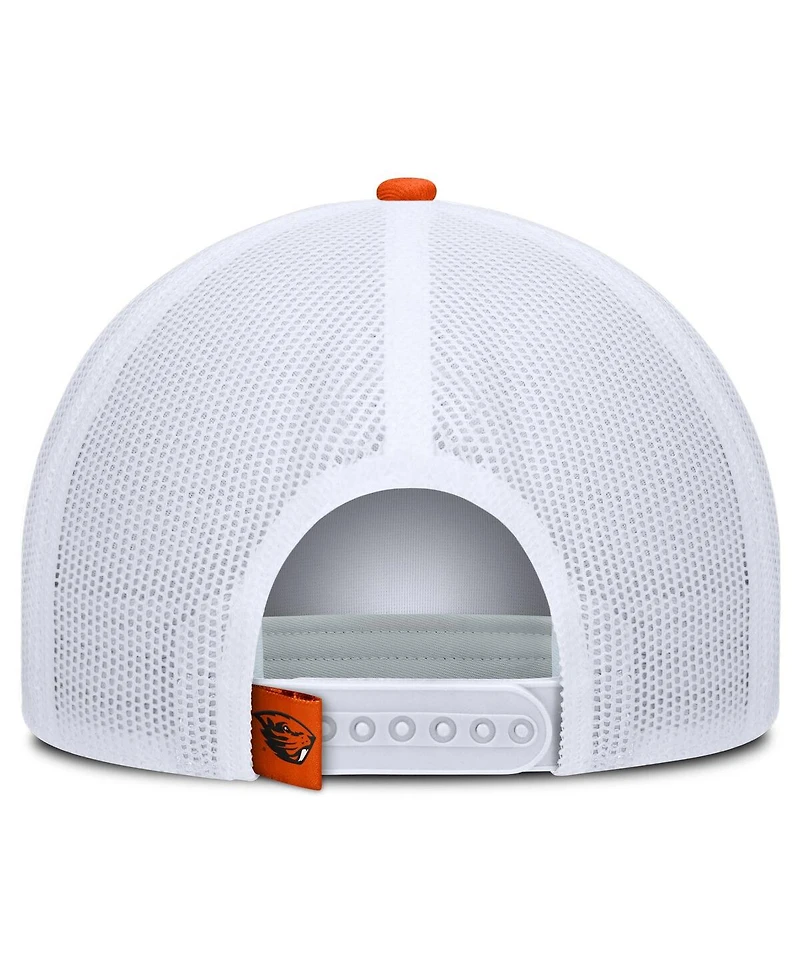 Fanatics Men's Gray/Orange Oregon State Beavers Course Foam-Front Adjustable Trucker Hat