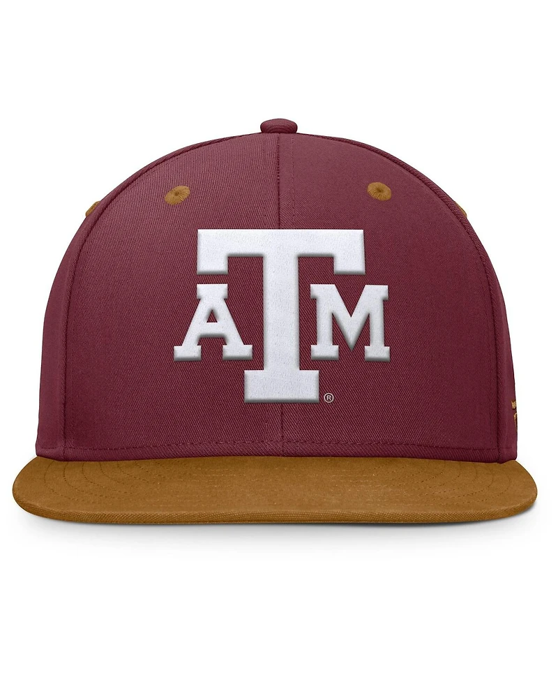Fanatics Men's Maroon/Brown Texas A M Aggies NoBo Fitted Hat
