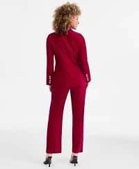 Tahari Asl Velvet Blazer Sequinned Top Velvet Pants