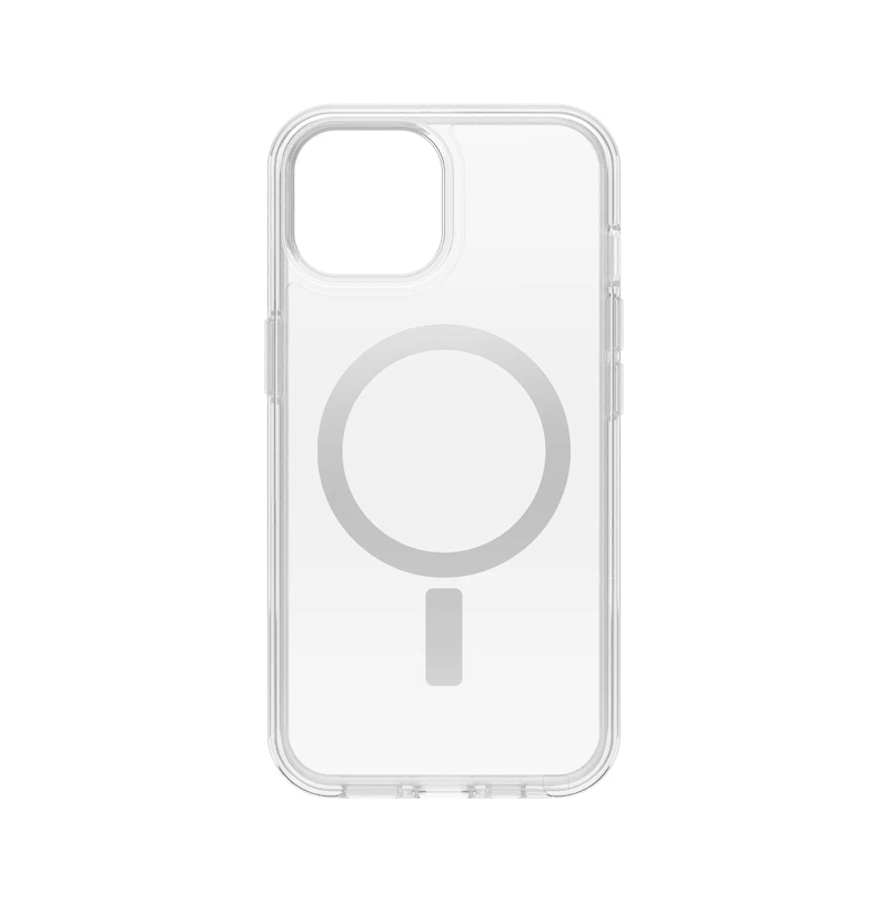 OtterBox Symmetry Plus Clear MagSafe Case for Apple iPhone 15 / 14 13-Clear