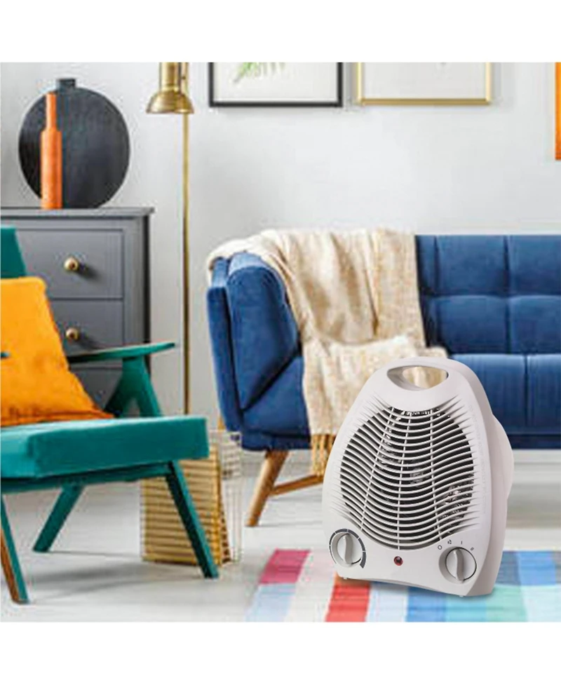 Optimus H-1322 Portable 2-Speed Fan Heater with Thermostat