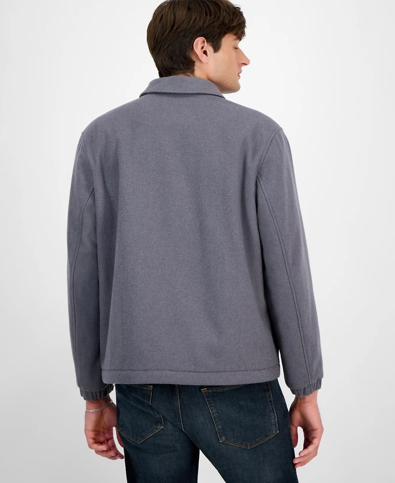 Hugo Boss Men's Baksi Slim-Fit Coach Jacket