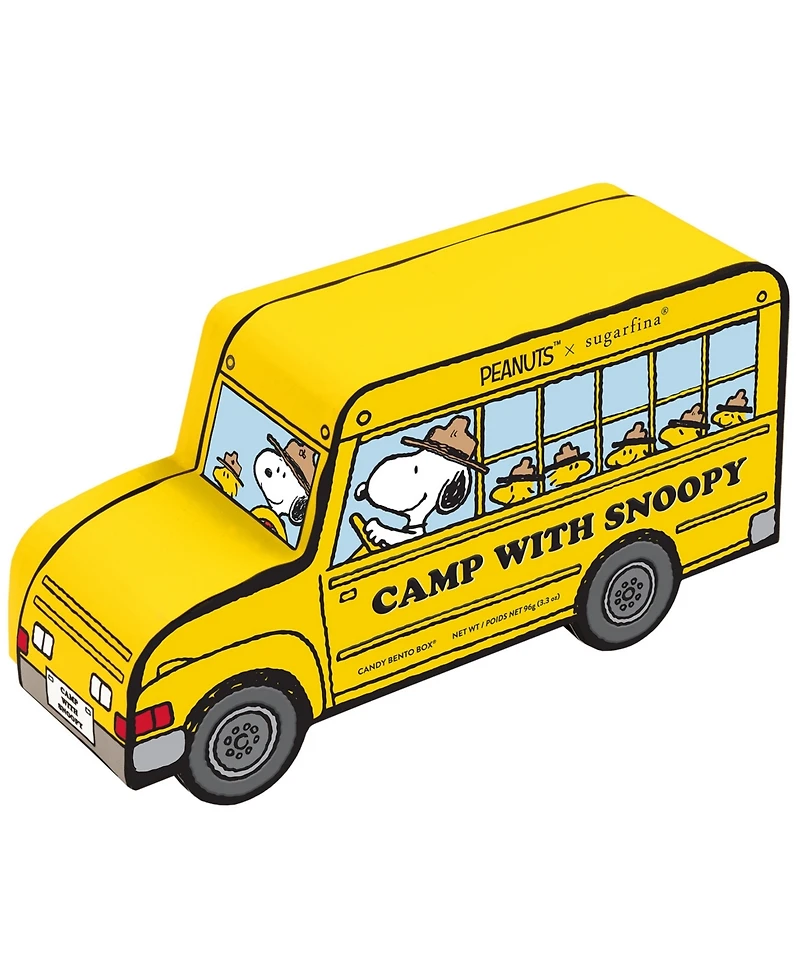 Sugarfina Camp with Snoopy Bento Box Peanuts, 2 Pack