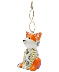 Spode Kit Kemp Christmas Patchwork Tally Ho Fox Ornament