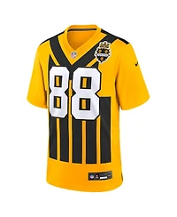 Nike Men's Pat Freiermuth Gold Pittsburgh Steelers Alternate 1933 Throwback Game Jersey