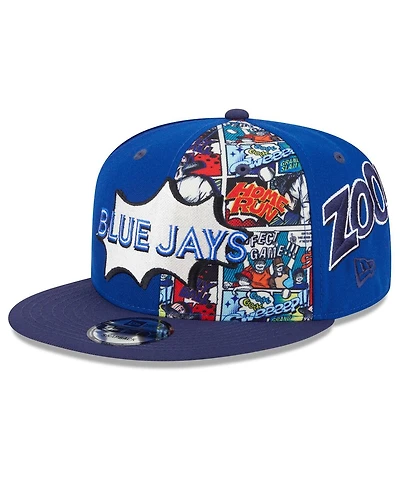 New Era Men's Royal/Navy Toronto Blue Jays 2025 Mlb Diamond Hero Edition 9FIFTY Snapback Hat