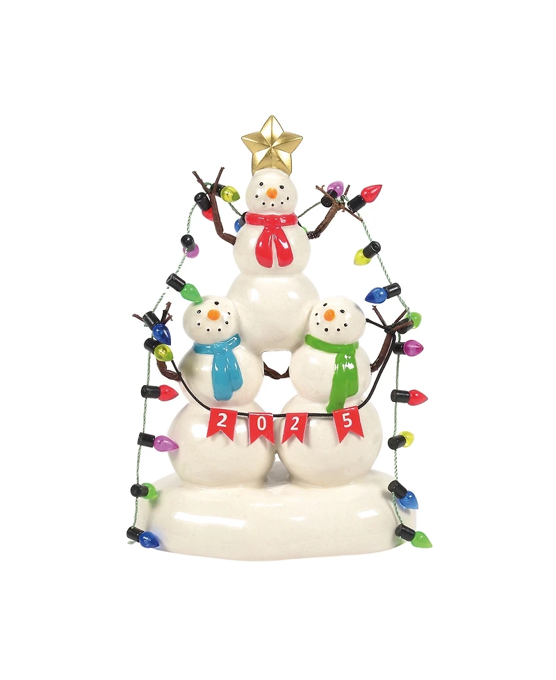 Department 56 Village Lucky The Snowman 2025 Accessory