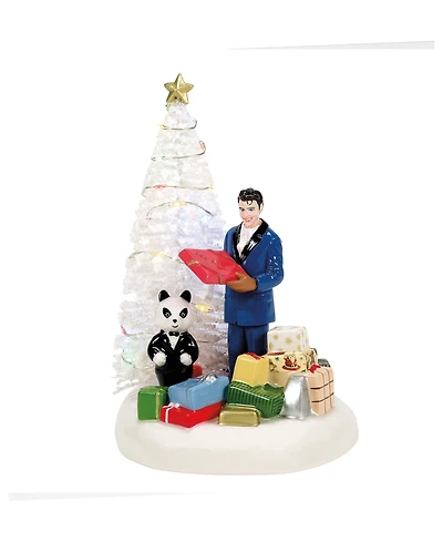 Department 56 Village Elvis Passes Out The Gifts Accessory