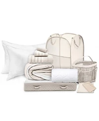 Hearth & Harbor 15-Piece Complete Back to College Dorm Room Essentials Set