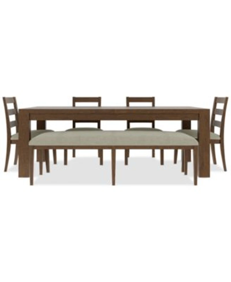 Furniture Davie Cracked Oak Dining Collection