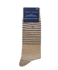 Tommy Hilfiger Men's Dress Crew Socks, 2-Pack