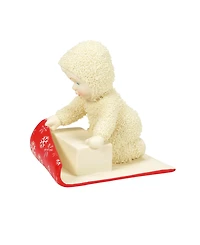 Department 56 Snowbabies Wrapped Up in Christmas Figurine