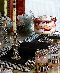 MacKenzie-Childs Christmas Tree Dinner Candles, Set of 2