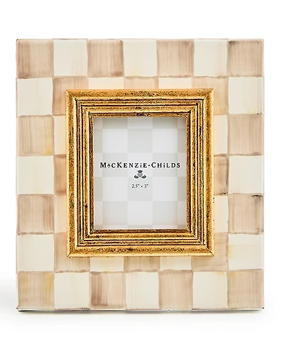 MacKenzie-Childs Mocha Check Frame