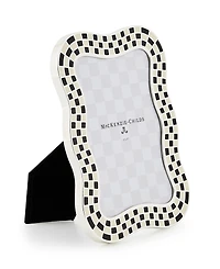 MacKenzie-Childs Wavy Check Silver Plated Frame