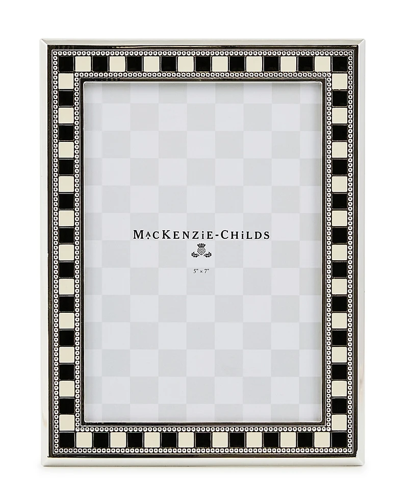 MacKenzie-Childs Celebrate Silver Plated Frame, 5" x 7"