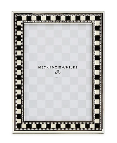 MacKenzie-Childs Celebrate Silver Plated Frame, 5" x 7"