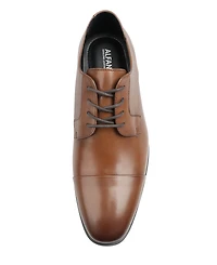 Alfani Men's Jovann Genuine Leather Round Toe Lace Up Dress Shoes, Macy's Exclusive