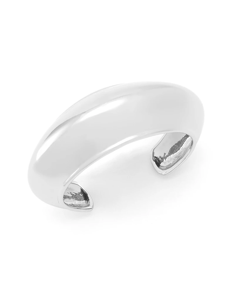Steve Madden Rhodium Boho Statement Cuff Bracelet