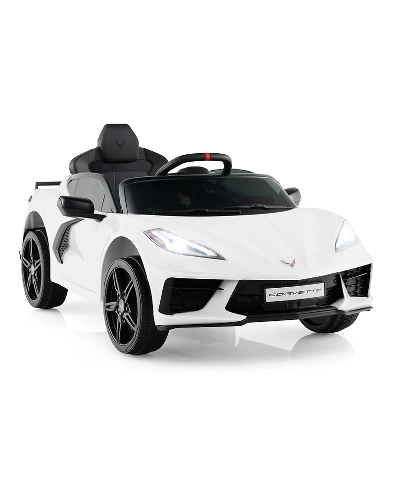 Akiudex 12V Chevrolet Corvette Ride On Car with Remote for Kids