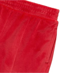 Lands' End Girls Wide Leg Velour Pants