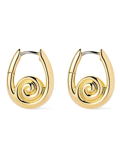 Ana Luisa Gold Statement Earrings - Ariel Hoops