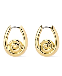 Ana Luisa Gold Statement Earrings - Ariel Hoops