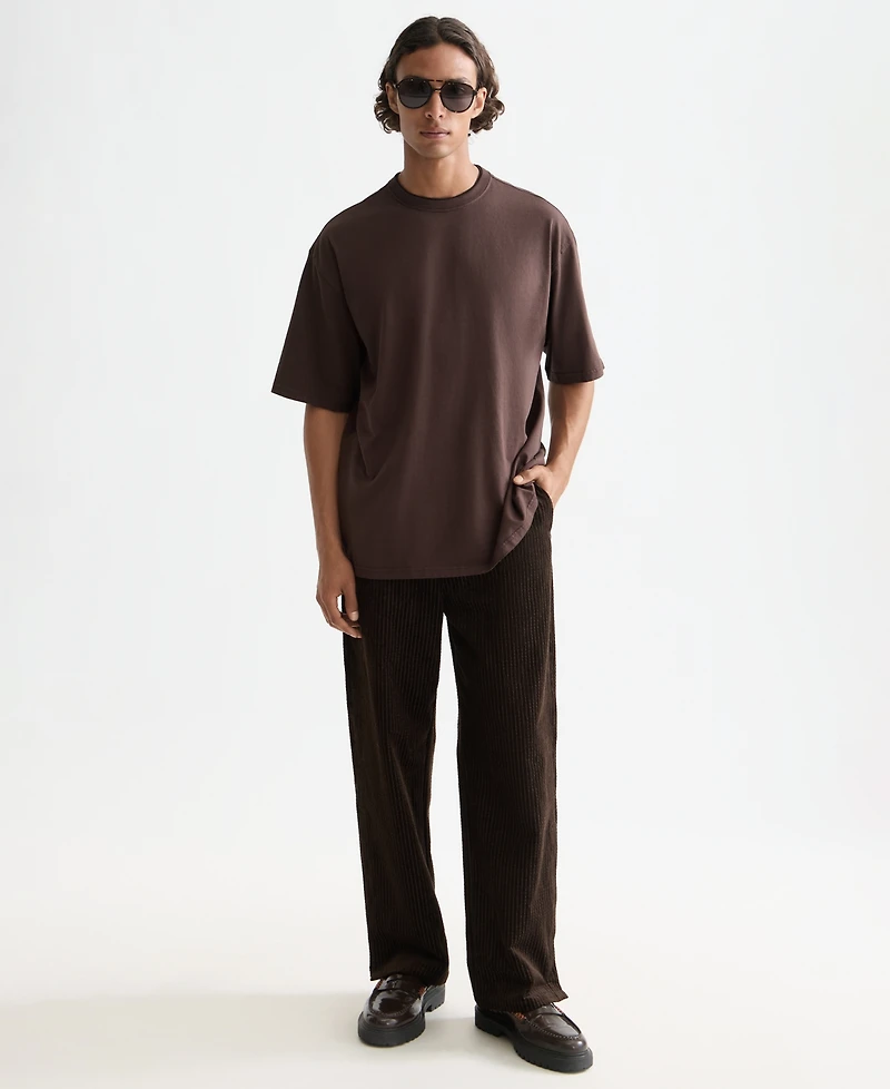 Scotch & Soda Men's Relaxed Fit Short Sleeve Three Crosses Crewneck T-Shirt