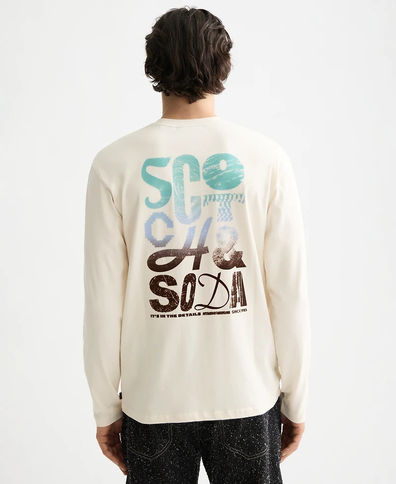 Scotch & Soda Men's Relaxed Fit Artwork T-Shirt