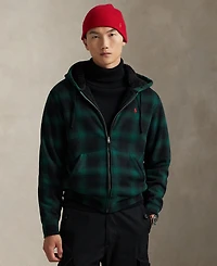 Polo Ralph Lauren Men's Plaid Fleece Full-Zip Hoodie