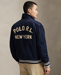 Polo Ralph Lauren Men's Corduroy Letterman Jacket