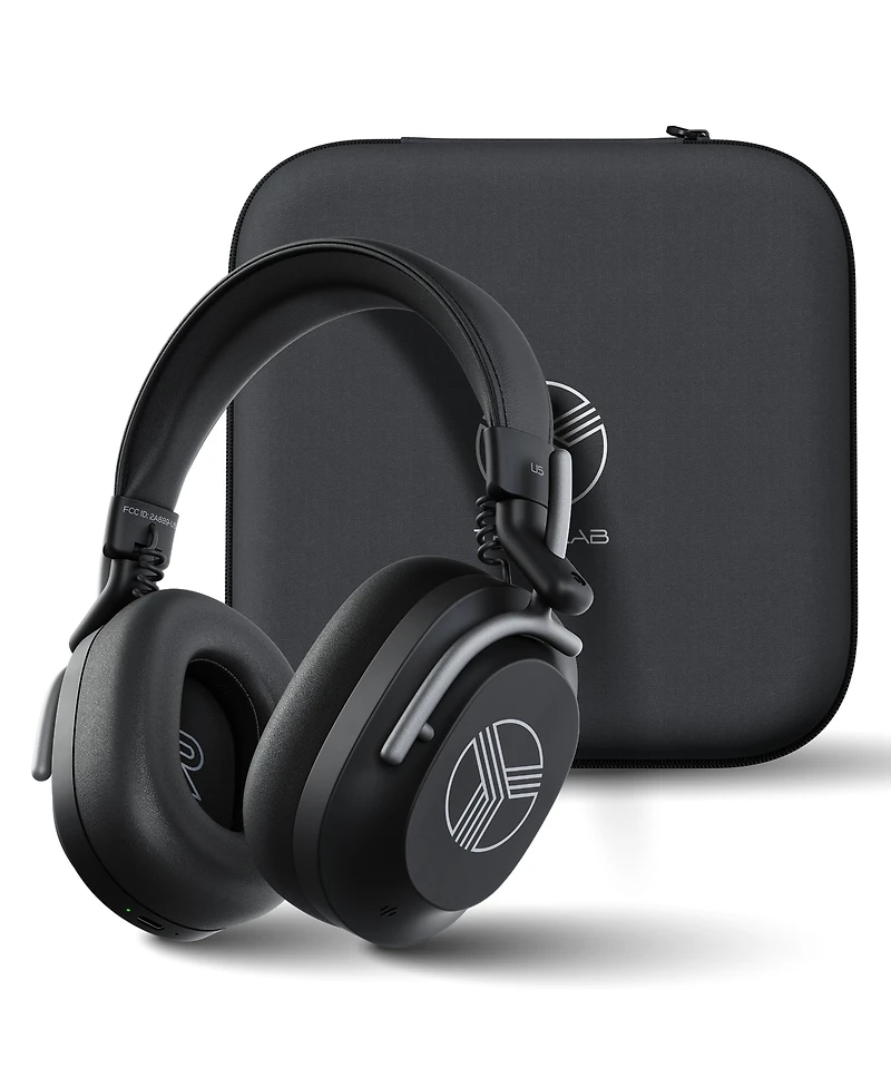 Treblab U5 Hybrid Anc Wireless Over-Ear Headphones