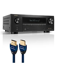 Denon Avr-X3800H 9.4 Channel 8K Receiver with AudioQuest Sky 3m Hdmi Cable