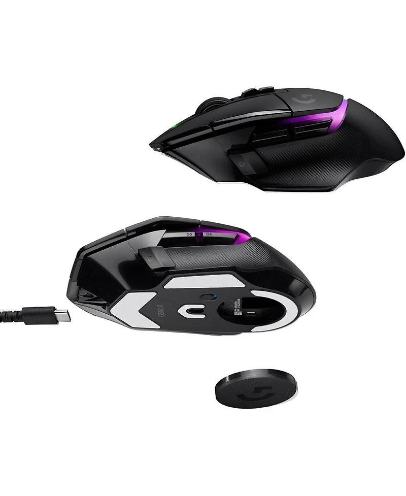 Logitech G502 X Plus Gaming Mouse - Black