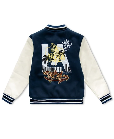 Ring of Fire Boys 8-20 Long Sleeve Varsity Jacket
