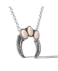 Jessica Simpson Ox Silver Western Necklace