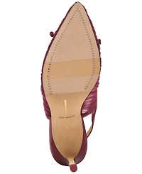 Dolce Vita Women's Yela Tule Bow Slingback Pumps