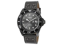 Invicta Men's 22077 Pro Diver Quartz 3 Hand Gunmetal Dial Watch