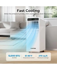 Zafro 12,000 Btu Por